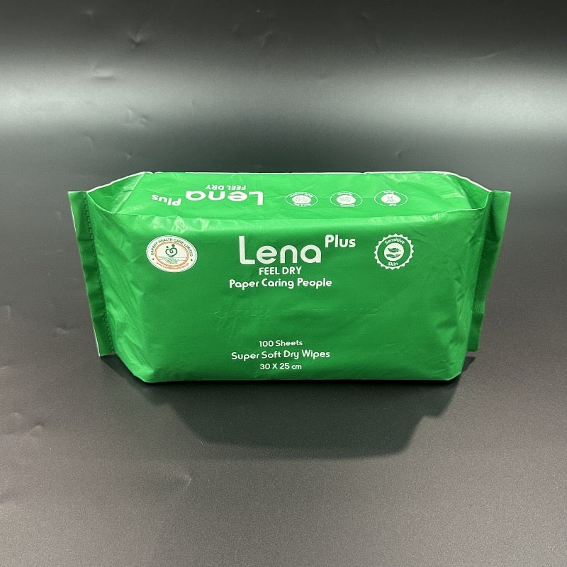 Lena Plus Feel Dry Soft Dry Wipes
