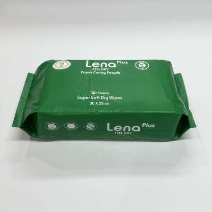 Lena Plus Feel Dry Soft Dry Wipes
